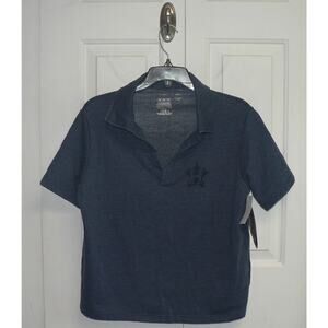 Concepts Sport Womens Houston Astros Volley Fleece Short Sleeve Shirt Medium $35